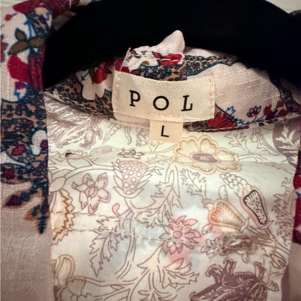 POL Multicolor Patterned Button Down Shirt - image 6